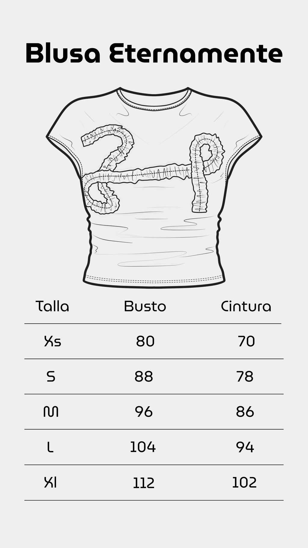 Blusa Eternamente
